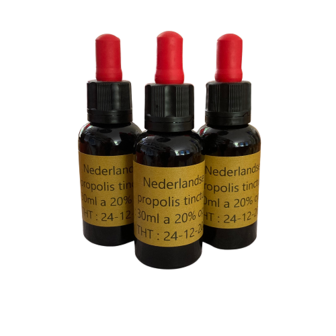 Propolistinctuur van Nederlandse propolis 20 % 30 ml